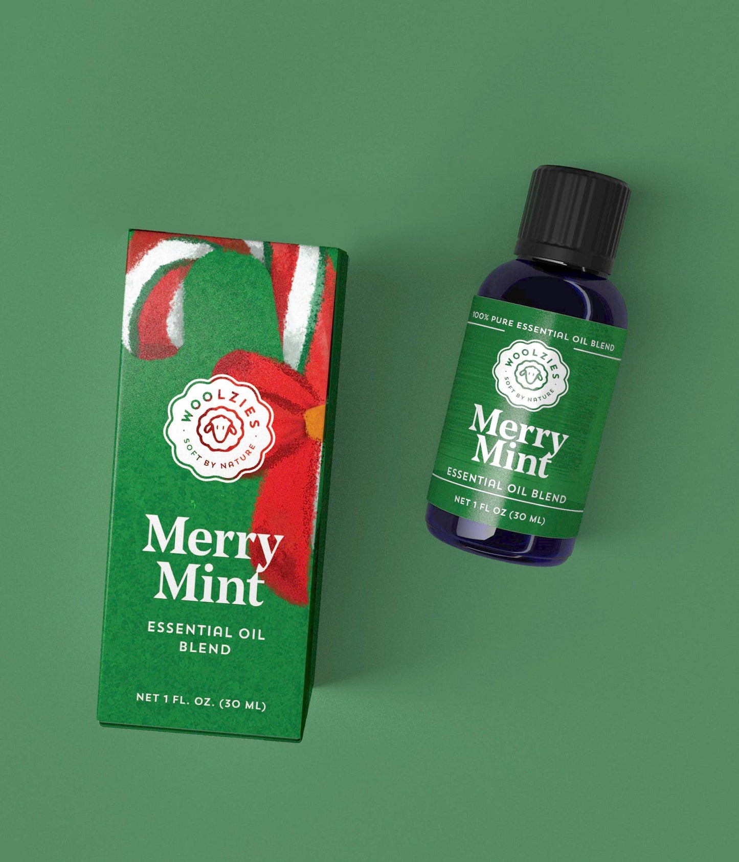 1oz. Merry Mint Essential Oil Blend: 4oz