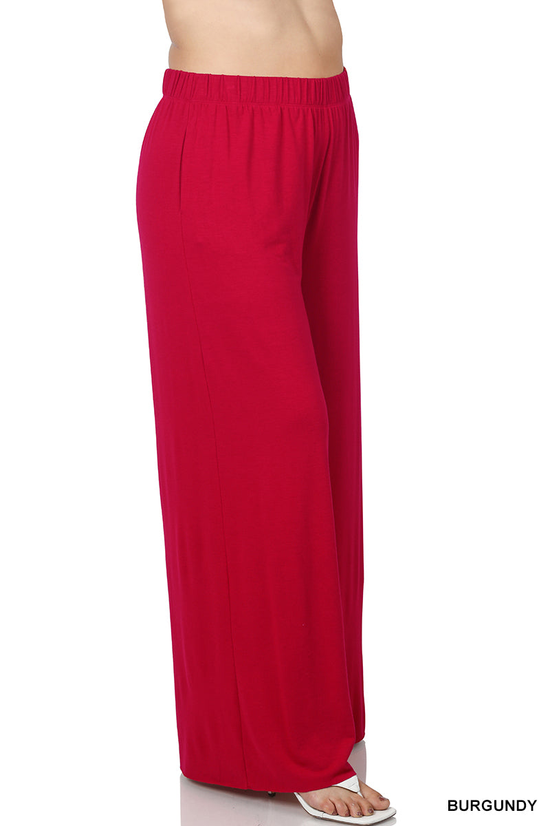 Thanksgiving Pants- Soft Wide Leg Pants with Pockets