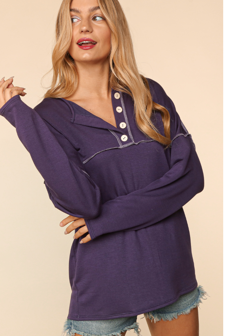 Marie Drop Shoulder Top