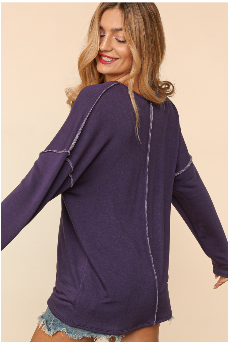 Marie Drop Shoulder Top