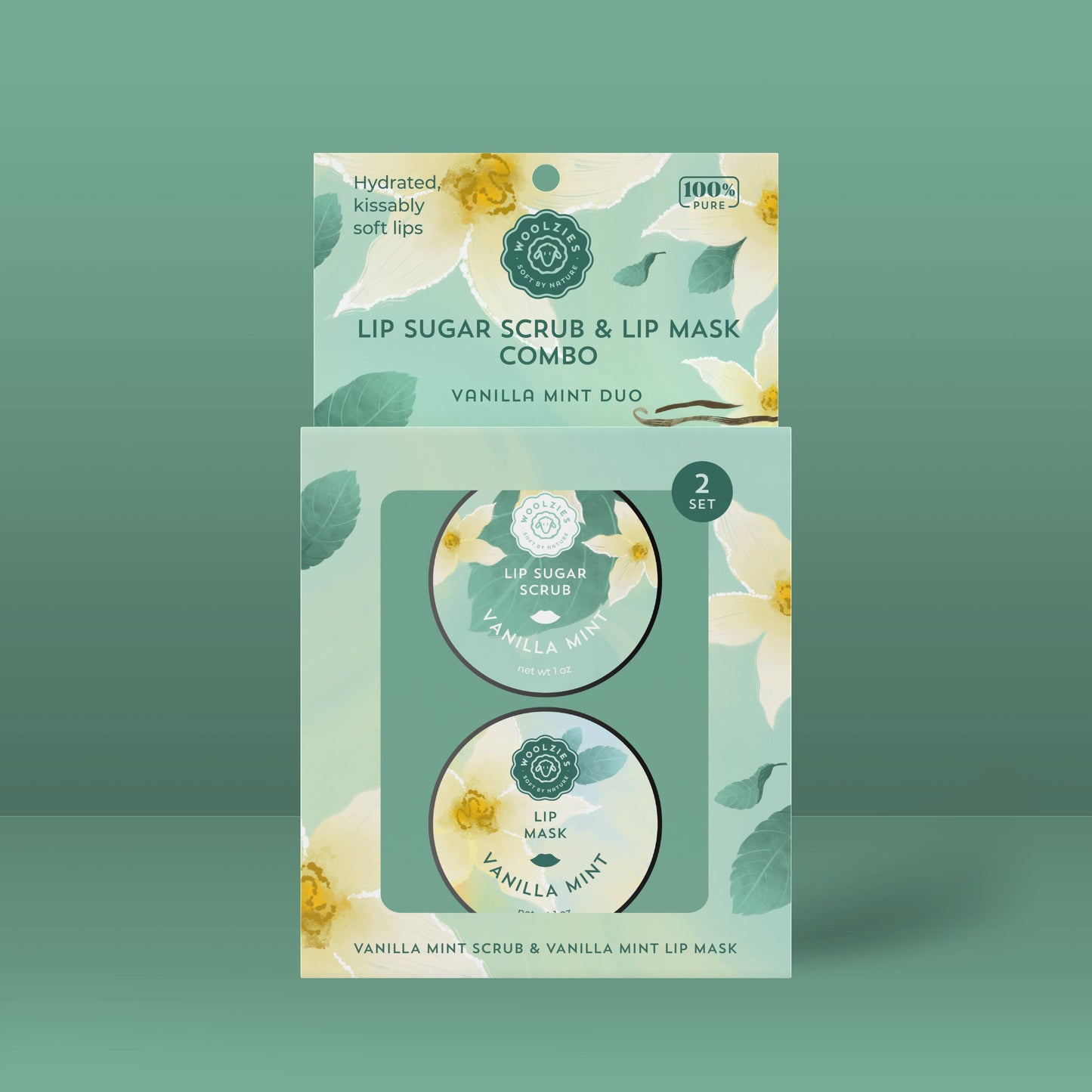 Lip Sugar Scrub & Lip Mask Vanilla Mint Duo