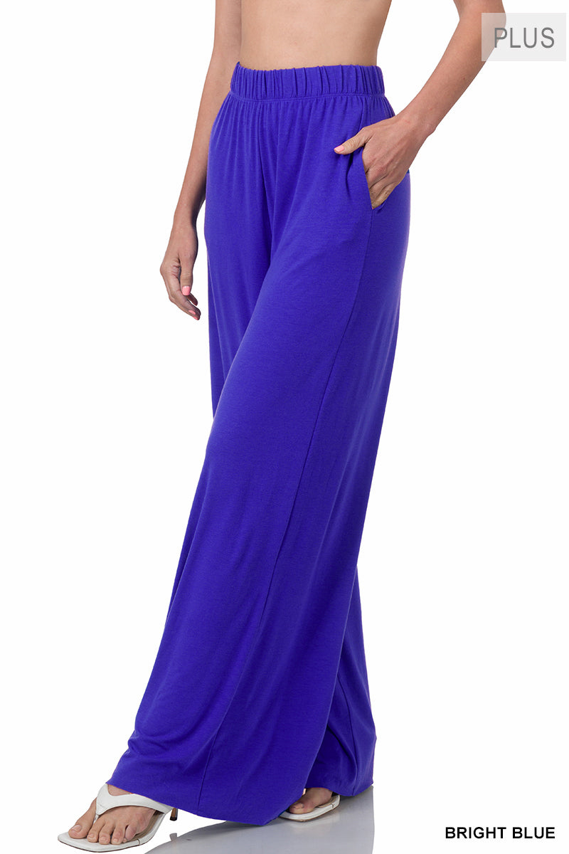 Thanksgiving Pants- Soft Wide Leg Pants with Pockets