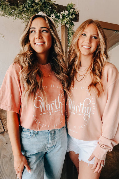 Worthy Peach Sweatshirt