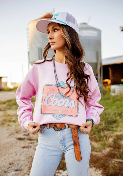 Coors fleece sweatshirt