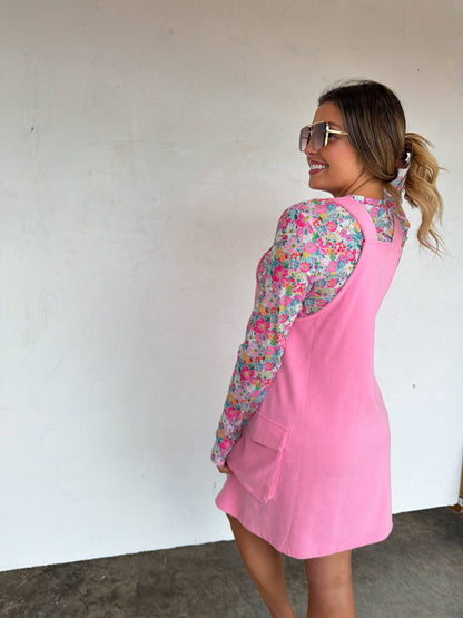 SPRING MILLIE OVERALL DRESS