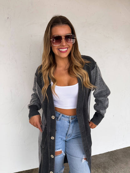 SPRING DESI SWEATSHIRT CARDIGAN