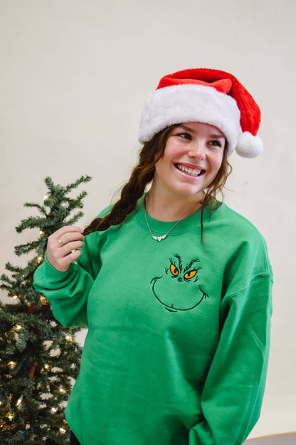 Grinch Crewneck Sweater