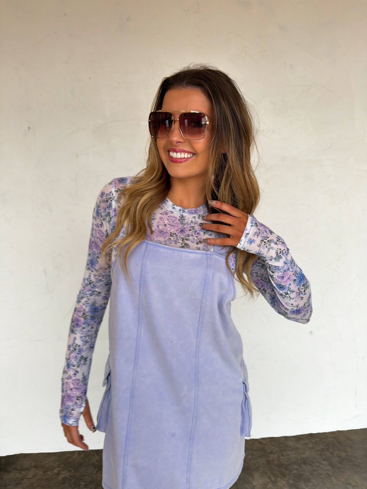 SPRING MILLIE OVERALL DRESS