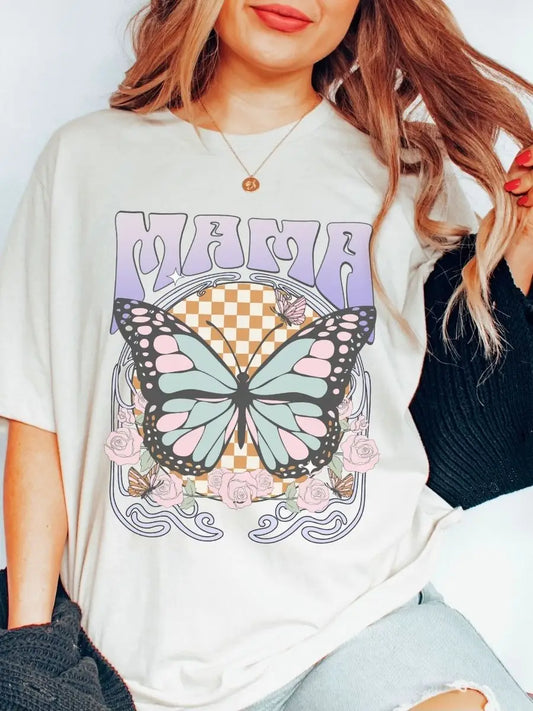 Mama Butterfly Tee