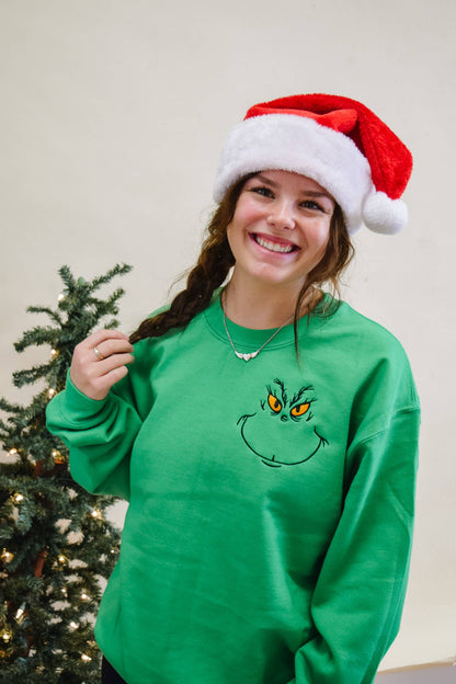 Grinch Crewneck Sweater