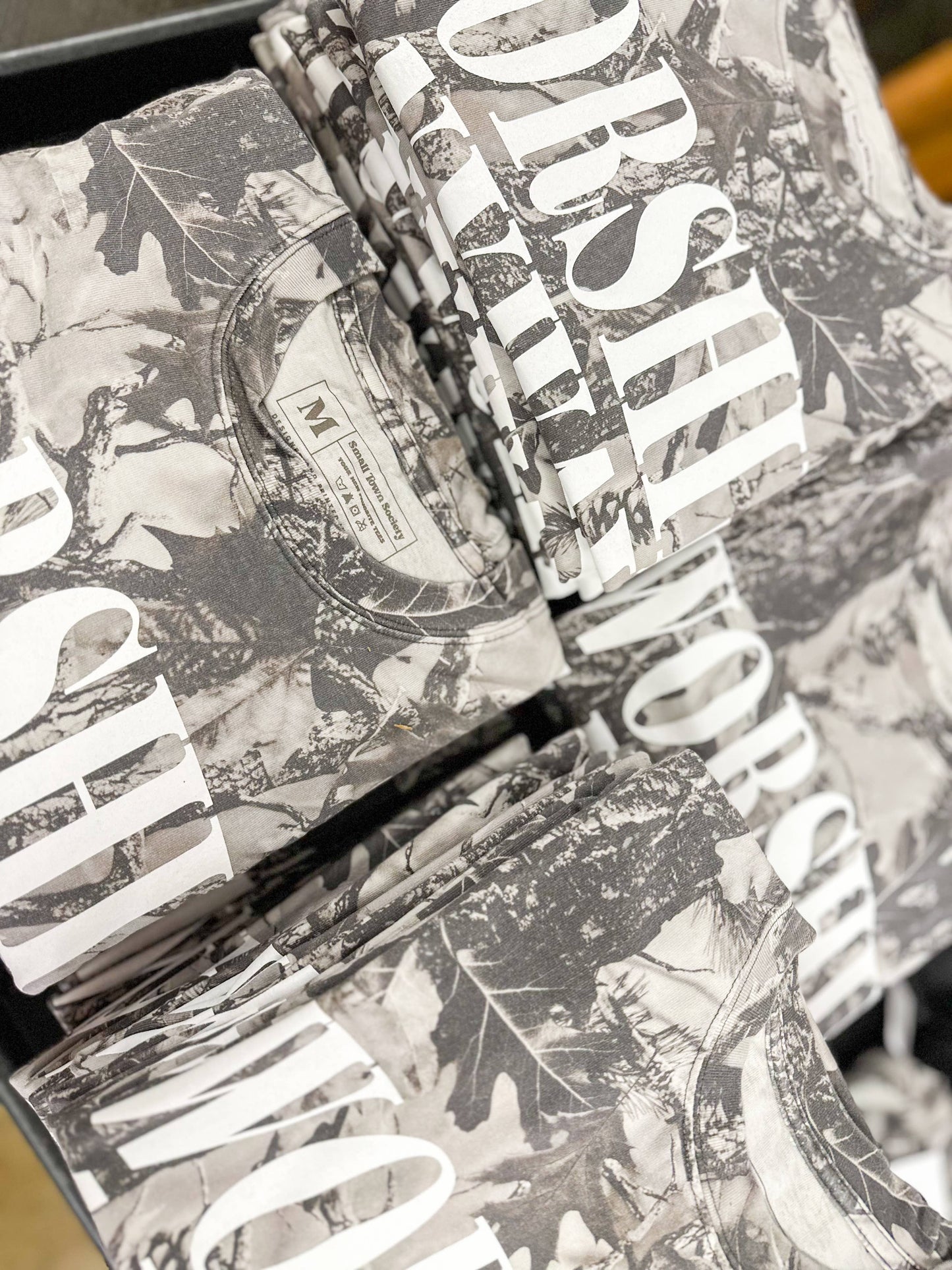 Worship Anyway | Grey Camo |  Short Sleeve Tee