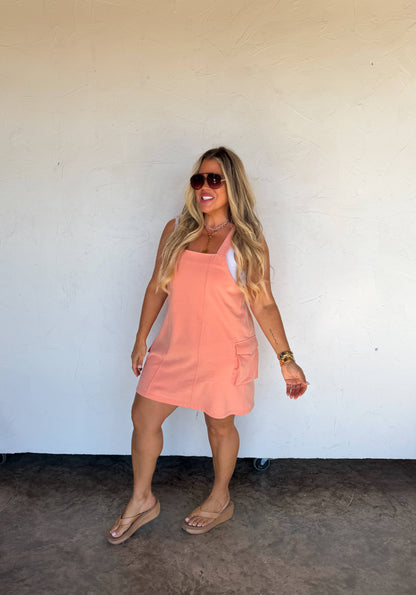 SPRING MILLIE OVERALL DRESS
