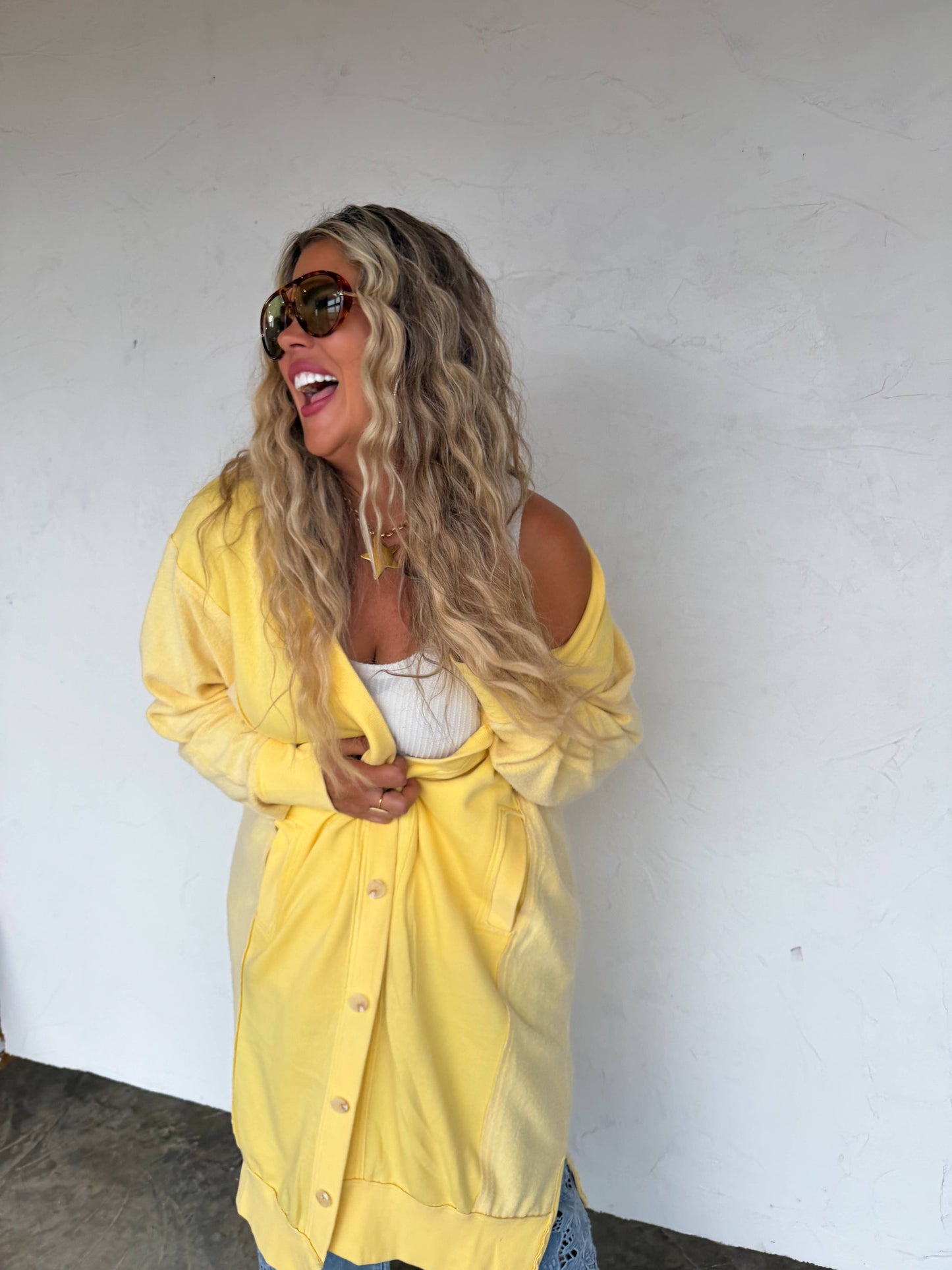 SPRING DESI SWEATSHIRT CARDIGAN