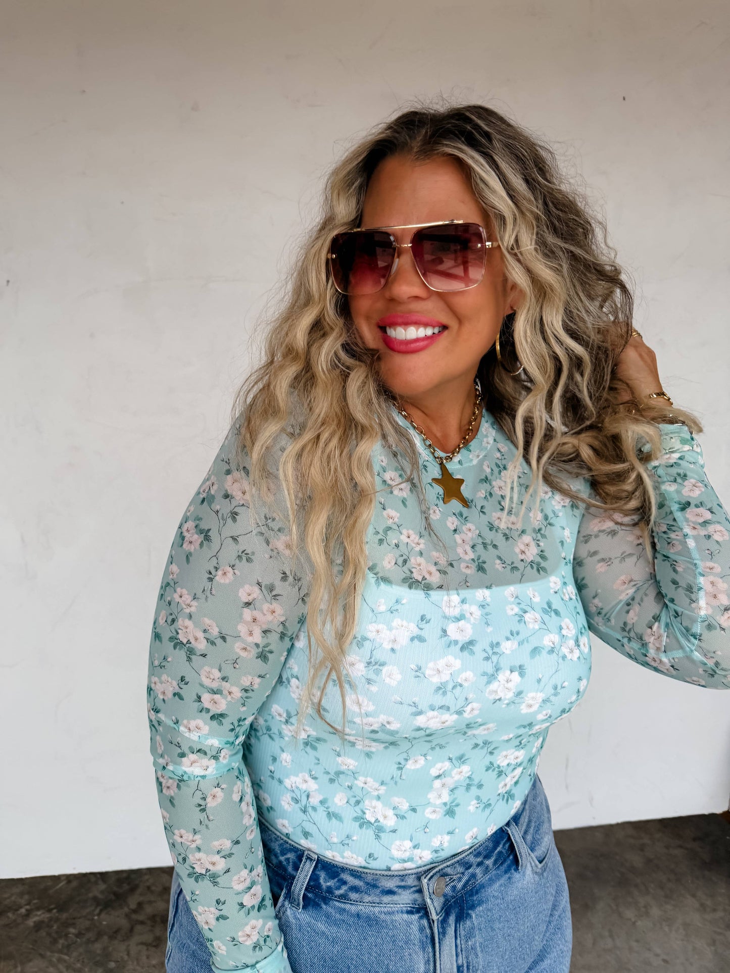 SPRING DRESS IT UP MESH TOPS