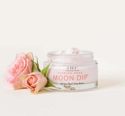 Evening Rose Moon Dip® Ageless Facial Sleep Mousse with Peptides + Retinol 1.7 oz