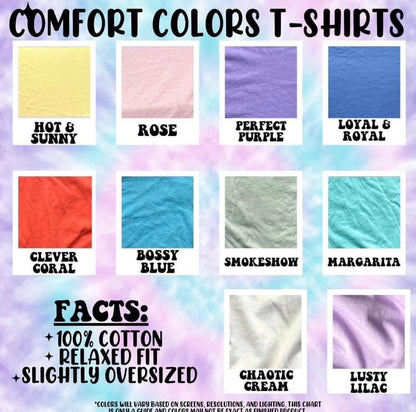 That personal glow hits different Comfort Colors Tee