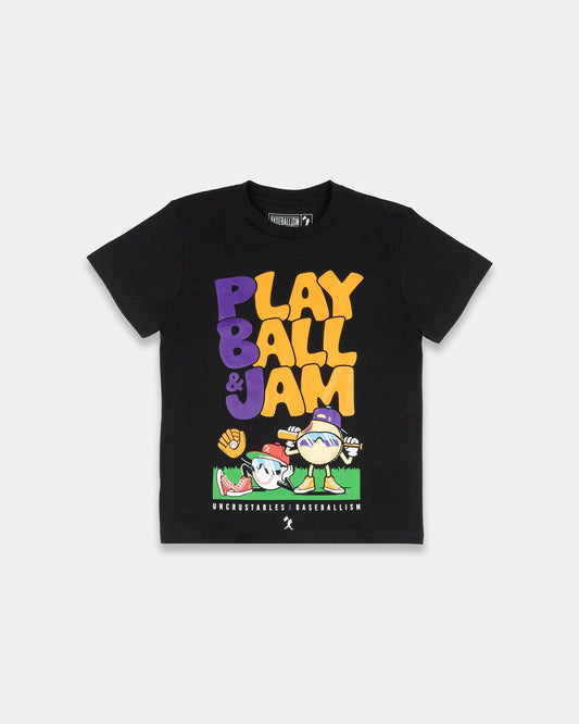 Play Ball & Jam Youth T-Shirt - Baseballism x Uncrustables