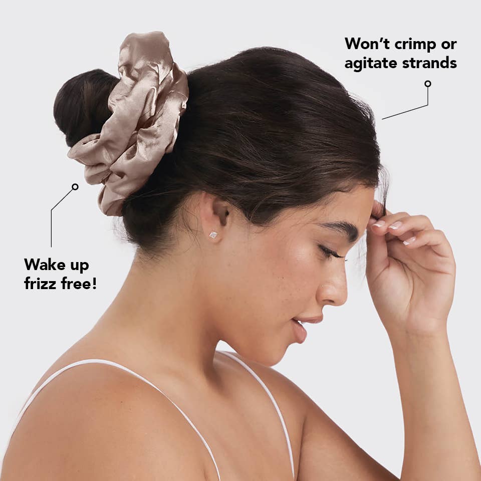 Satin Sleep Pillow Scrunchies