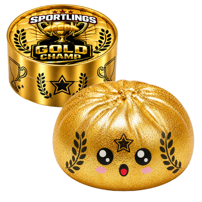 Fun Doh Sports Dumpling Squishy Fidget Toy - 12/Display