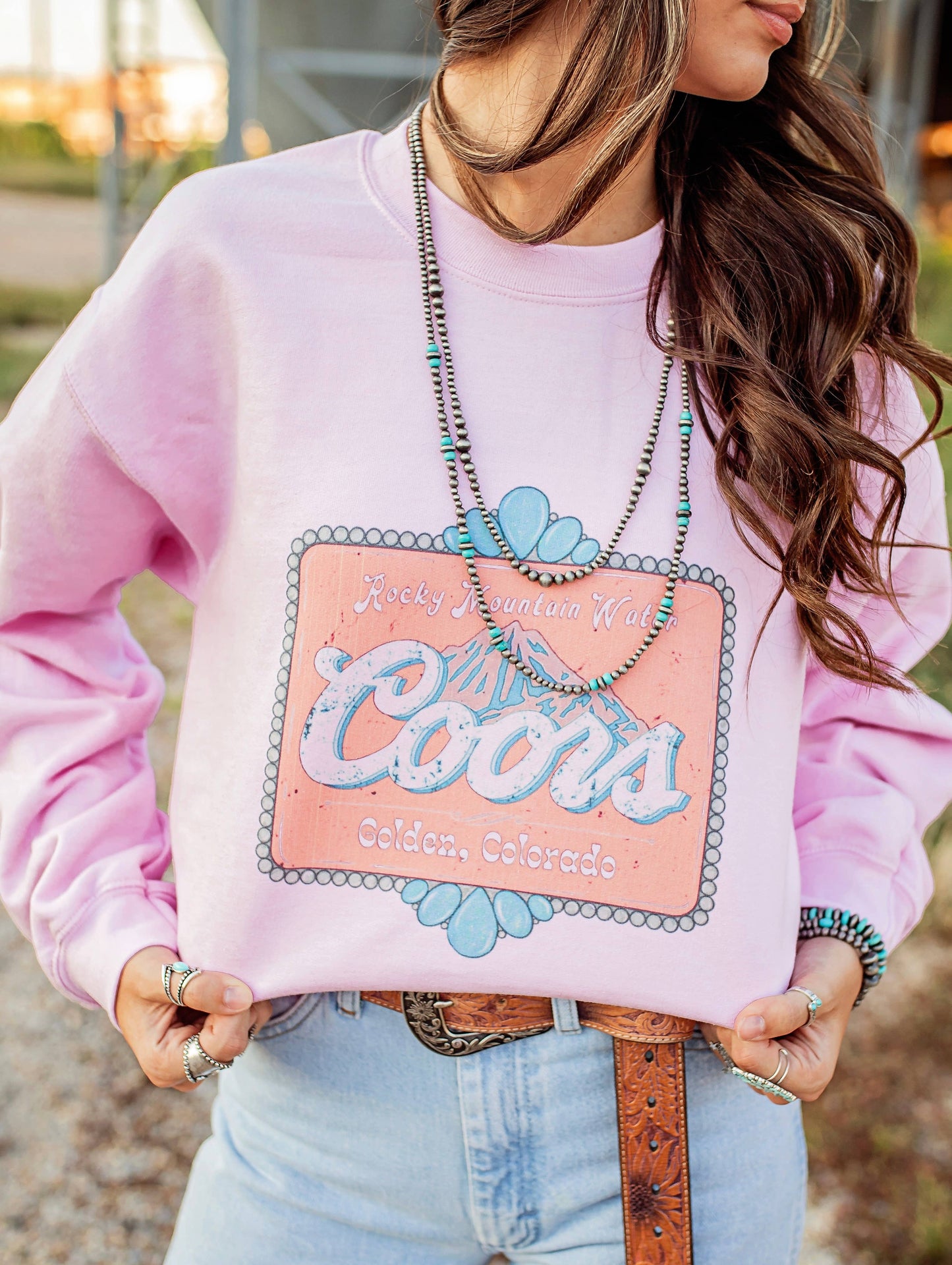 Coors fleece sweatshirt