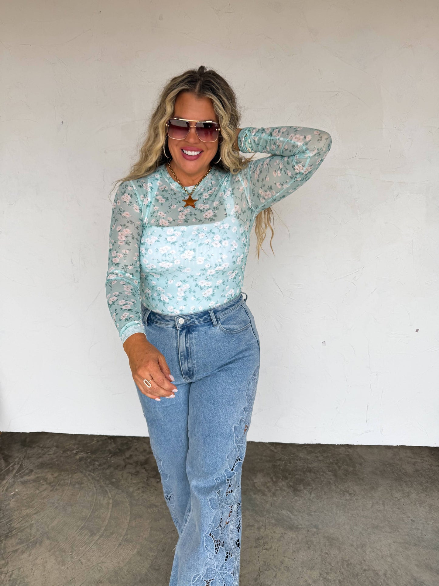 SPRING DRESS IT UP MESH TOPS