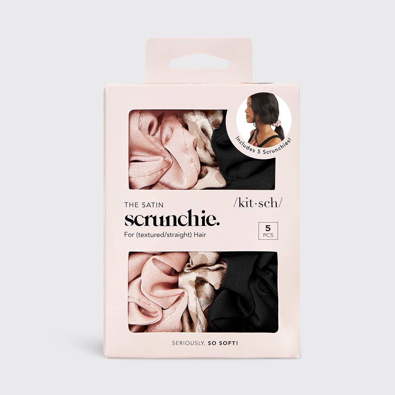 Satin Sleep Scrunchies 5pc