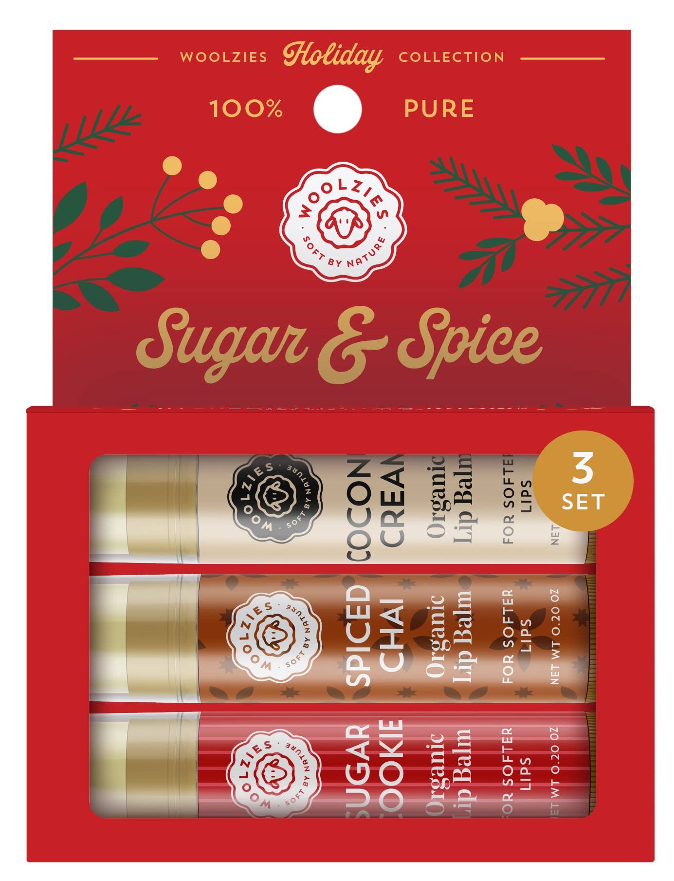 Sugar & Spice Lip Balm Set