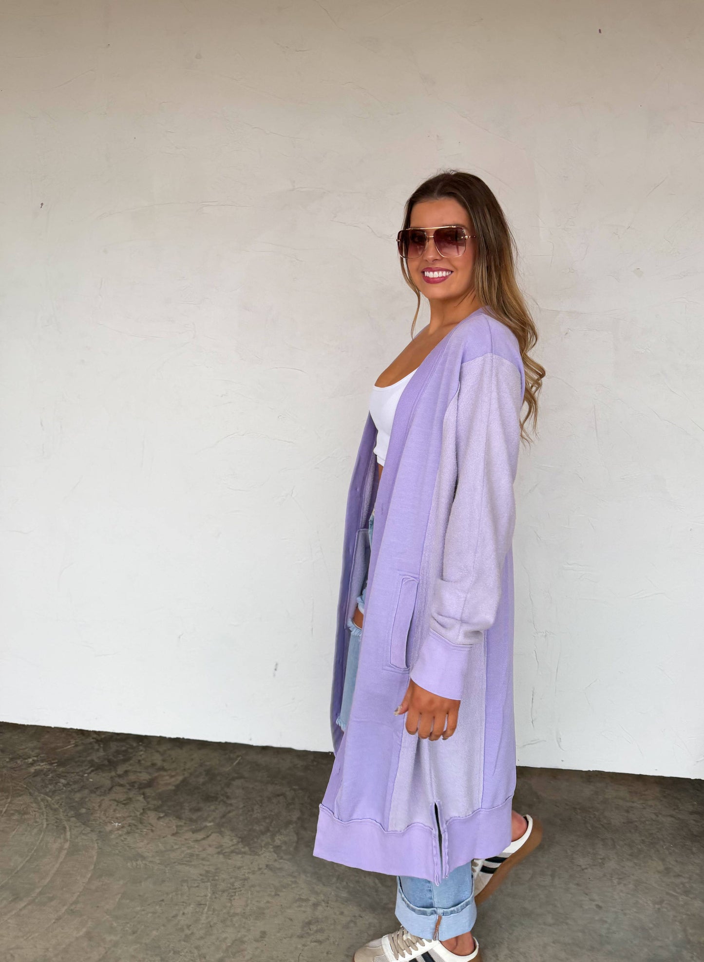 SPRING DESI SWEATSHIRT CARDIGAN