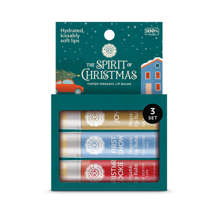 The Spirit Of Christmas Lip Balm Set Of 3