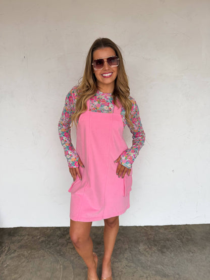 SPRING MILLIE OVERALL DRESS