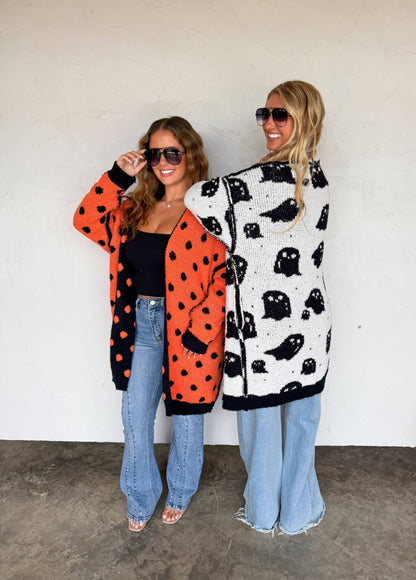 Boo Crew reversible Cloud Cardigan