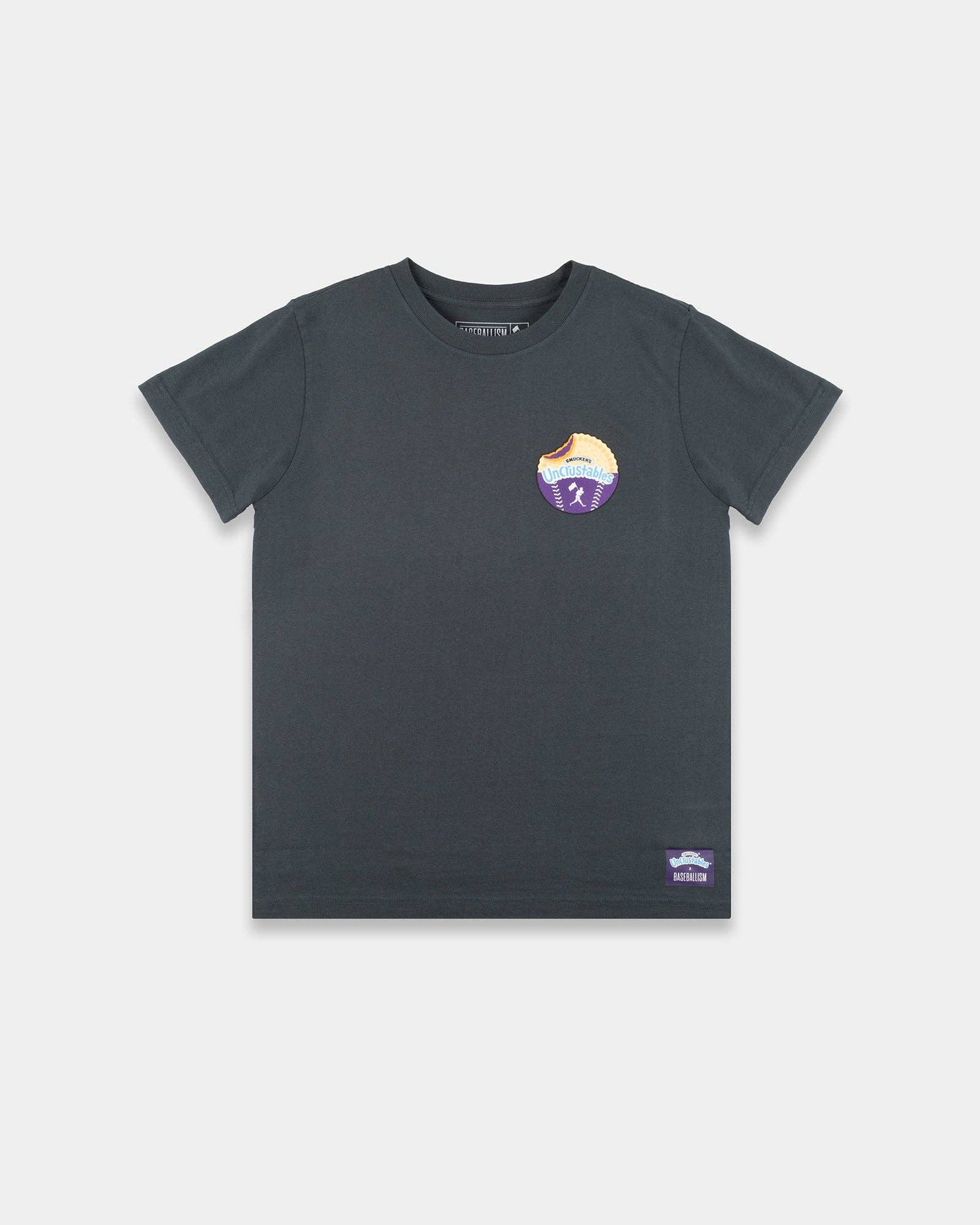 The Grape Jambino Youth T-Shirt - Baseballism x Uncrustables