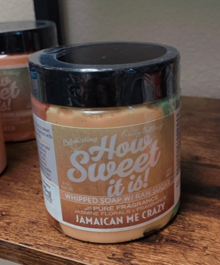 Jamaican Me Crazy Exfoliating Whipped Soap