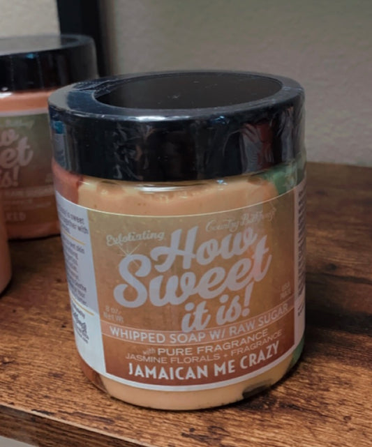 Jamaican Me Crazy Exfoliating Whipped Soap